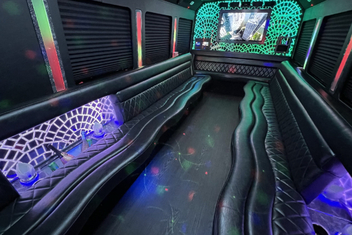 Carmel Limo Bus Interior