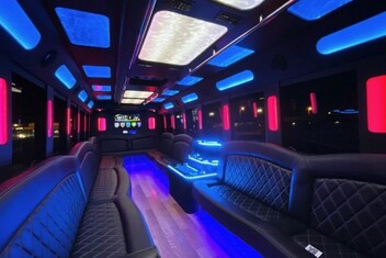 Carmel Limousine Bus Interior