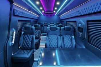 Carmel Sprinter Bus Interior